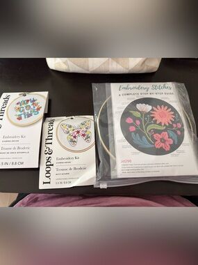 Embroidery kits